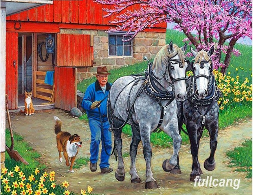 Country atmosphere. jigsaw puzzle online