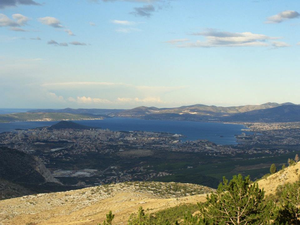 Panorama de Split y Kastela rompecabezas en línea