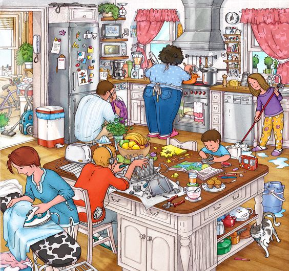 family home activities online puzzle