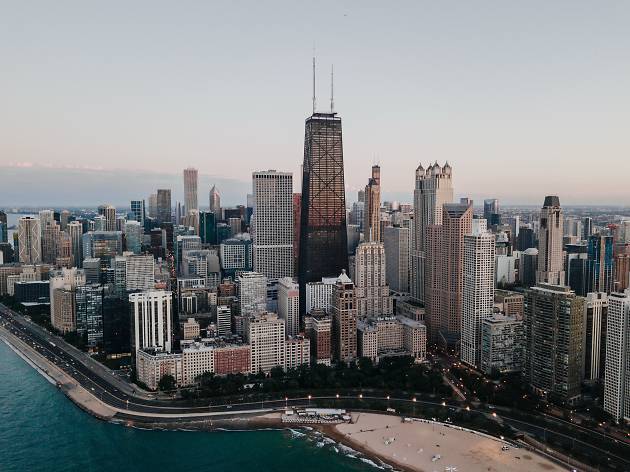 Vista de Chicago puzzle online