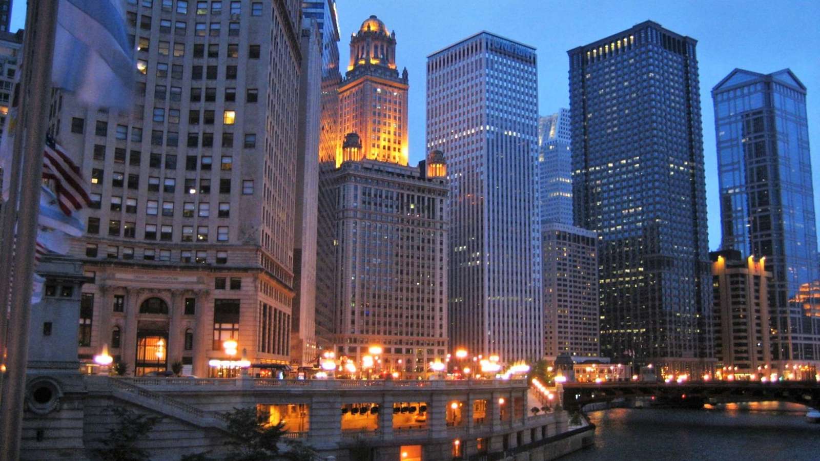 Downtown Chicago puzzle online