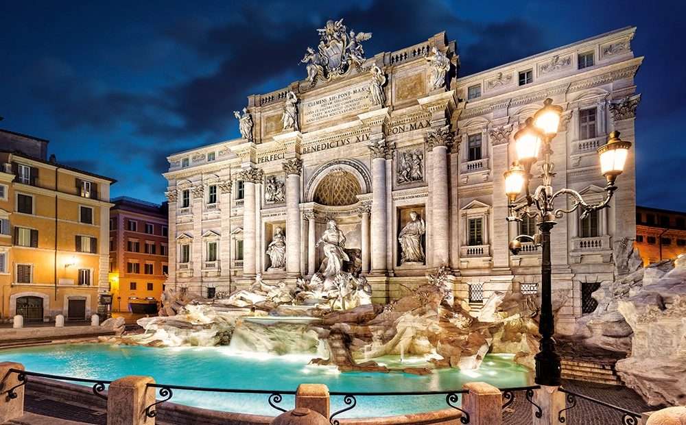 TREVI FOUNTAIN online puzzle