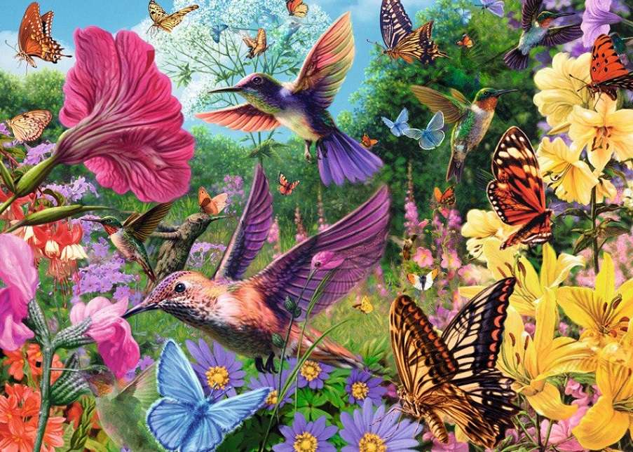 A colorful picture. jigsaw puzzle online