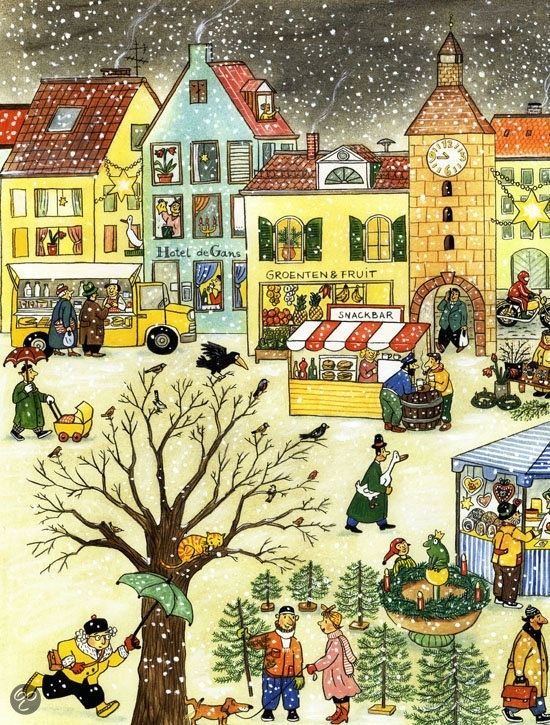 oraș de iarnă jigsaw puzzle online