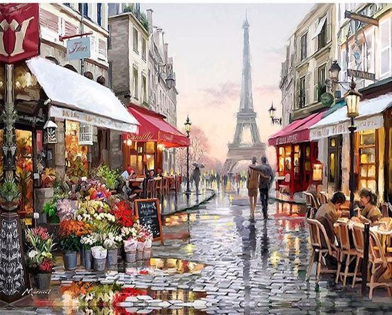A walk in Paris jigsaw puzzle online