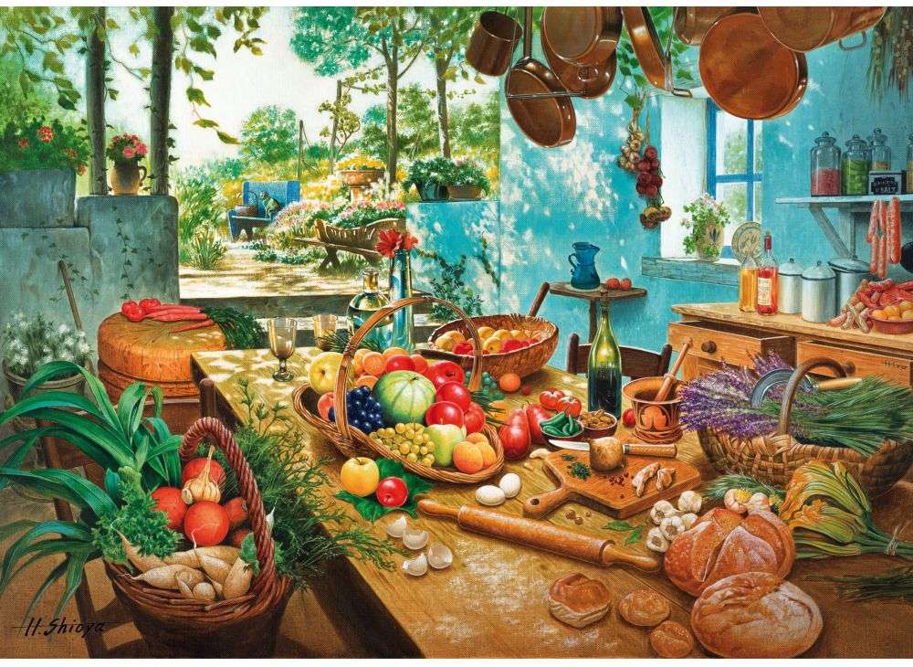 Tastyness in the kitchen. jigsaw puzzle online