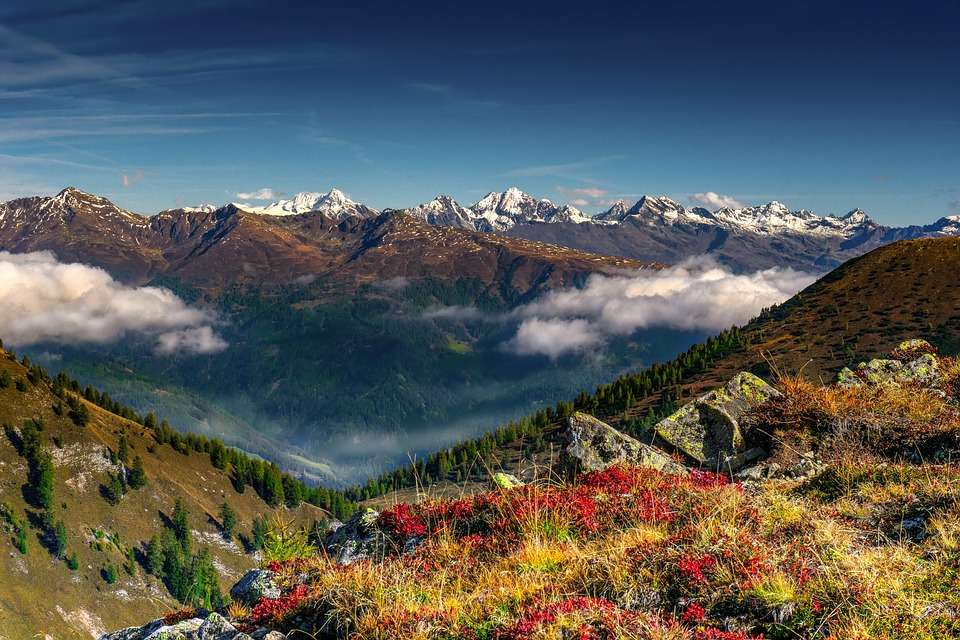 Alpine landscape online puzzle