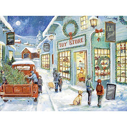 Shopping natalizio puzzle online