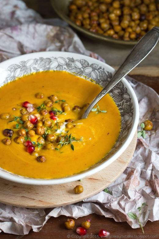 Pumpkin soup for winter days online puzzle