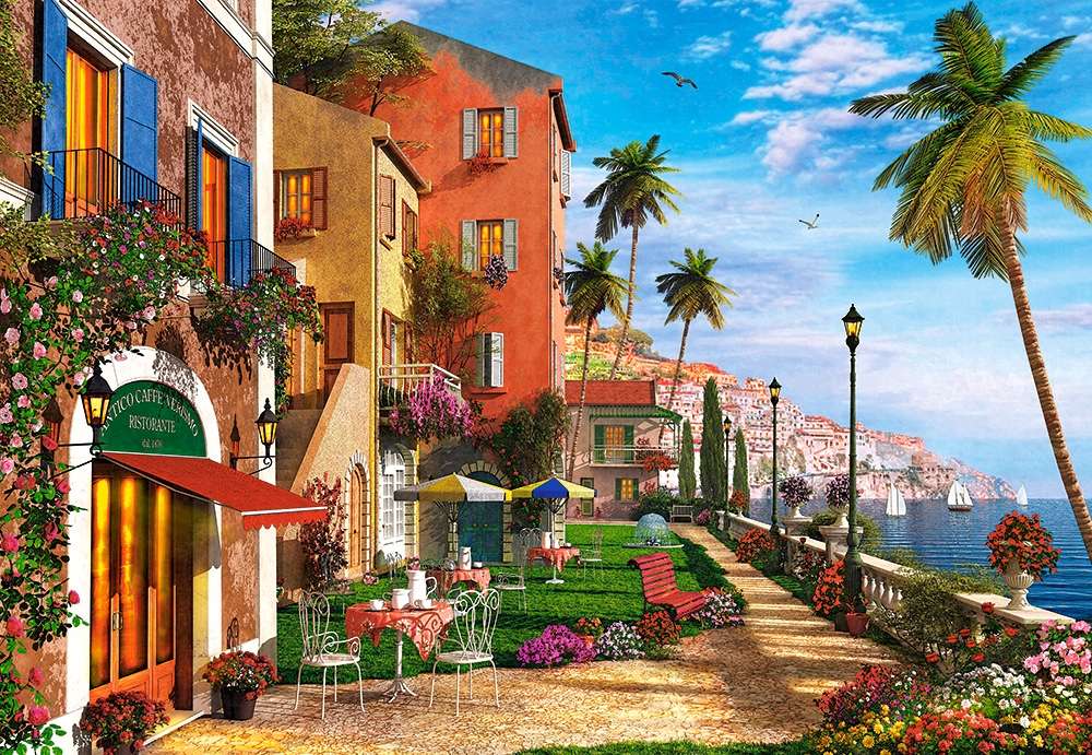A beautiful resort. online puzzle