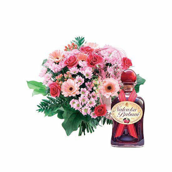 Bouquet and wine jigsaw puzzle online