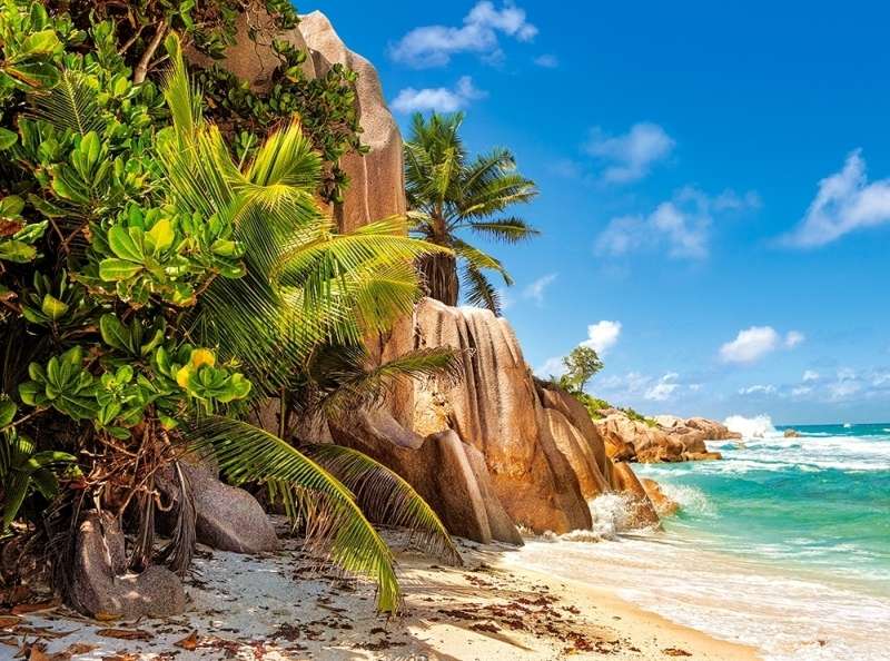 Райски плаж онлайн пъзел