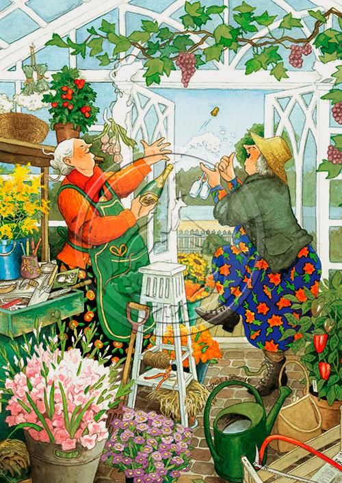 gossip in a greenhouse jigsaw puzzle online