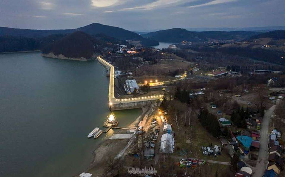 Dam over Solina. jigsaw puzzle online