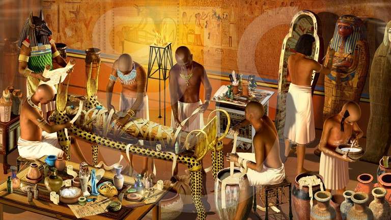 STARÝ EGYPT online puzzle
