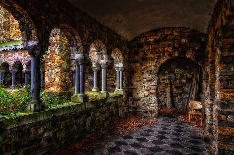 Le arcate del monastero. puzzle online
