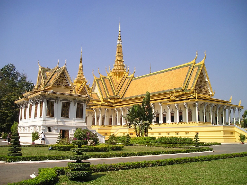 Cambodia. Royal Palace . online puzzle