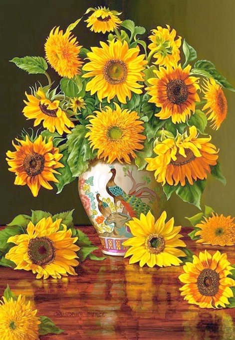 Sonnenblumen Puzzlespiel online