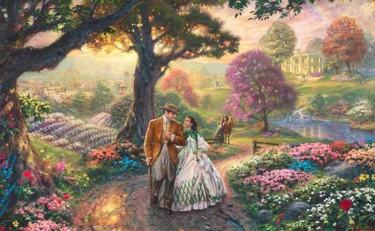 Gone With the Wind. jigsaw puzzle online
