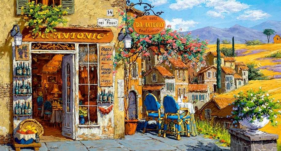 Toscana pintada puzzle online