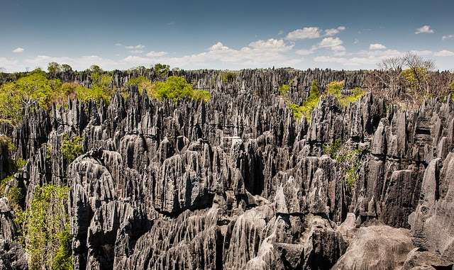 Tsingy de Bemaraha, Мадагаскар онлайн пъзел