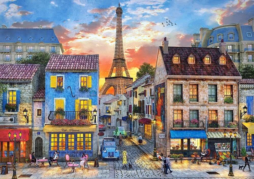 Párizsi kép. online puzzle