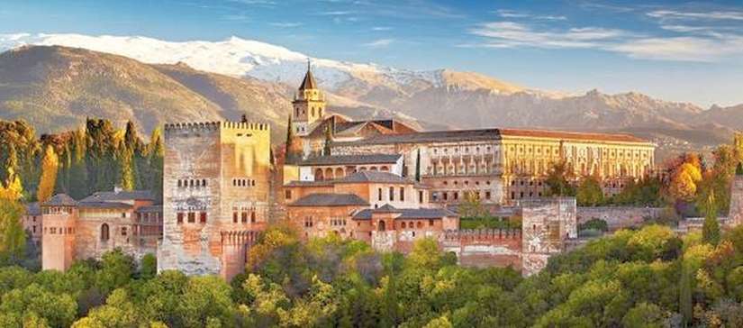 Alhambra paleis legpuzzel online