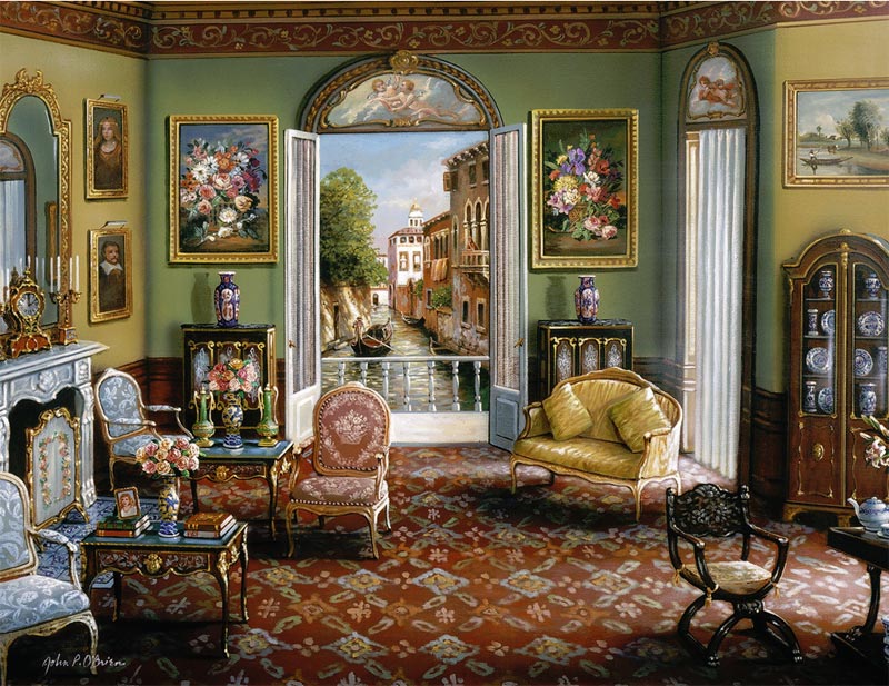 Venetian interior. jigsaw puzzle online