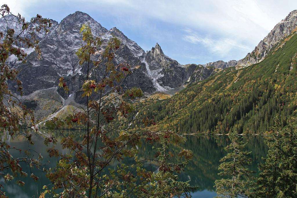 Outono nas montanhas Tatra quebra-cabeças online