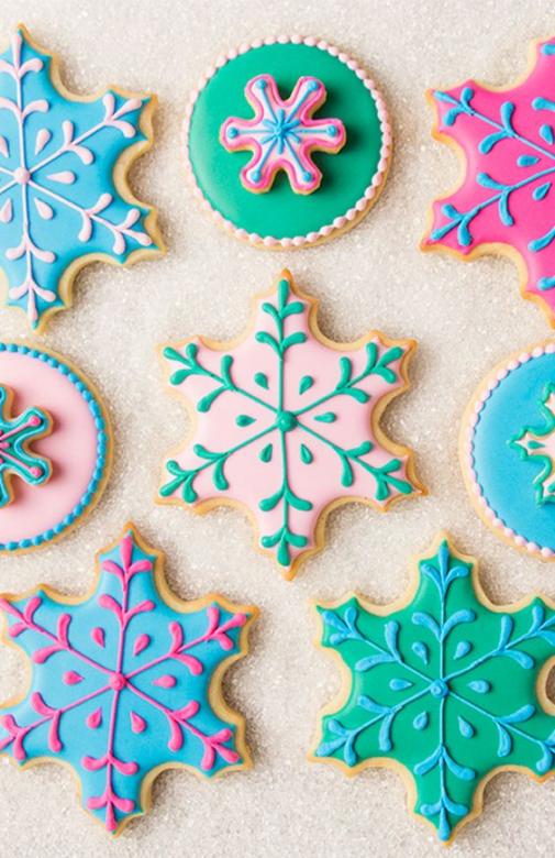 Різнокольорове печиво пазл онлайн