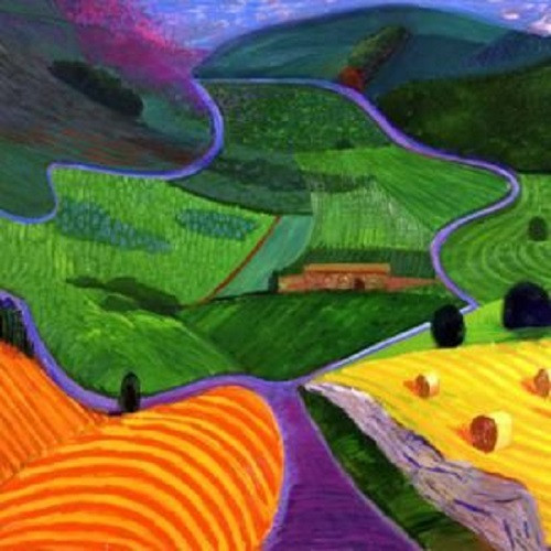 Mountains, valleys. jigsaw puzzle online