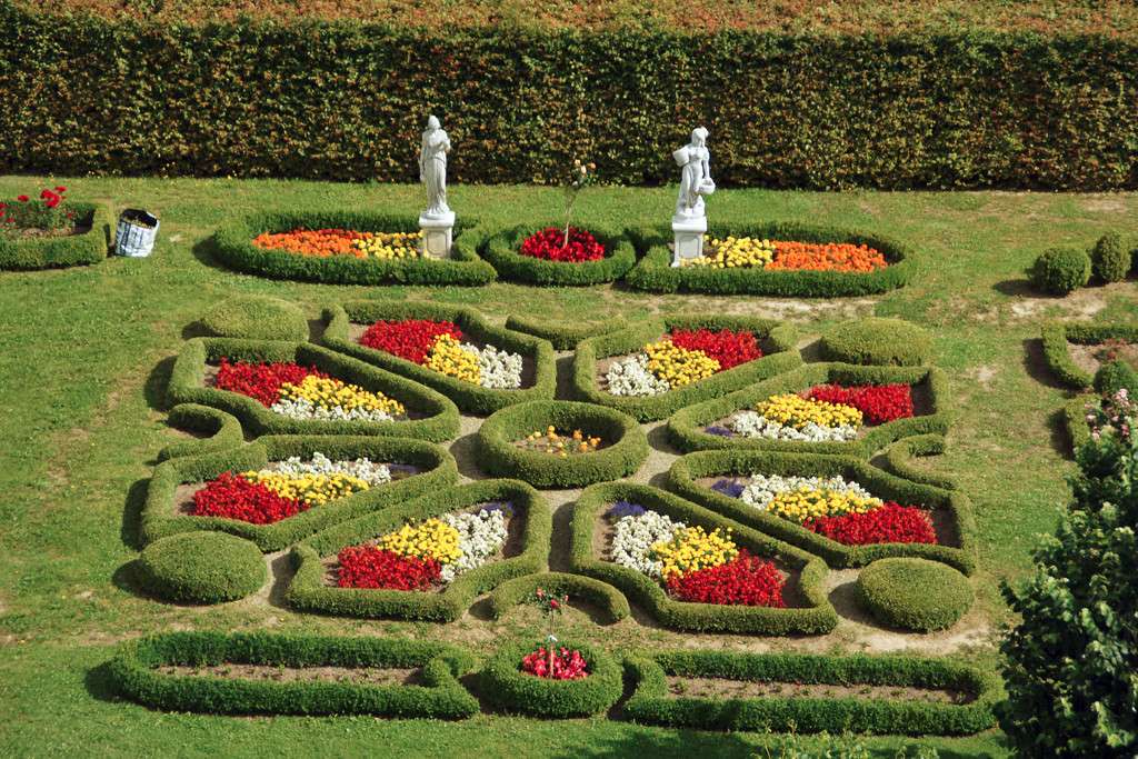 Merveilleux jardins puzzle en ligne