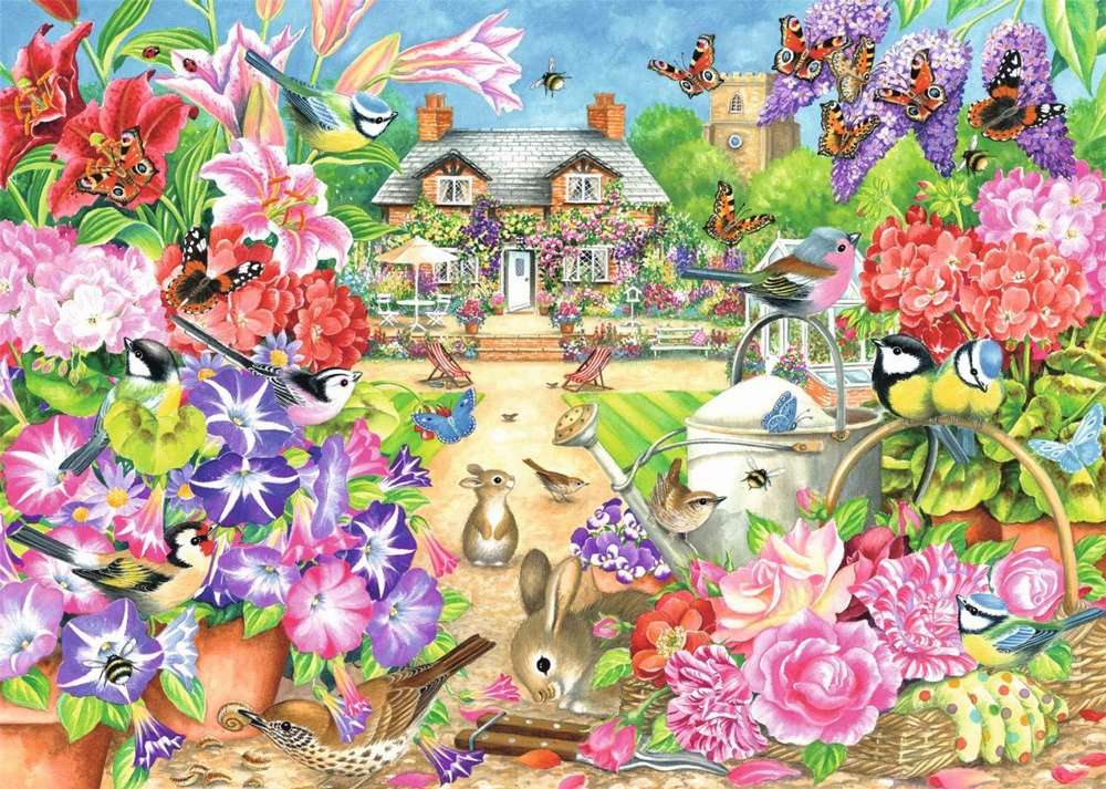 Spring garden. online puzzle