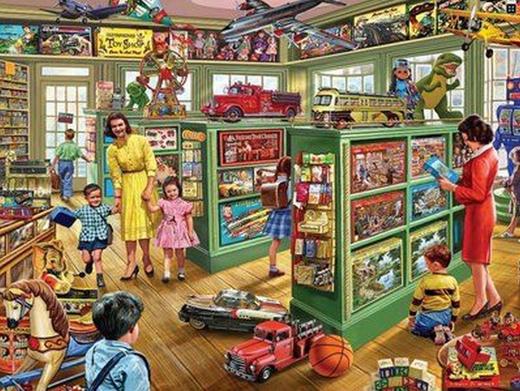 V hračkářství skládačky online