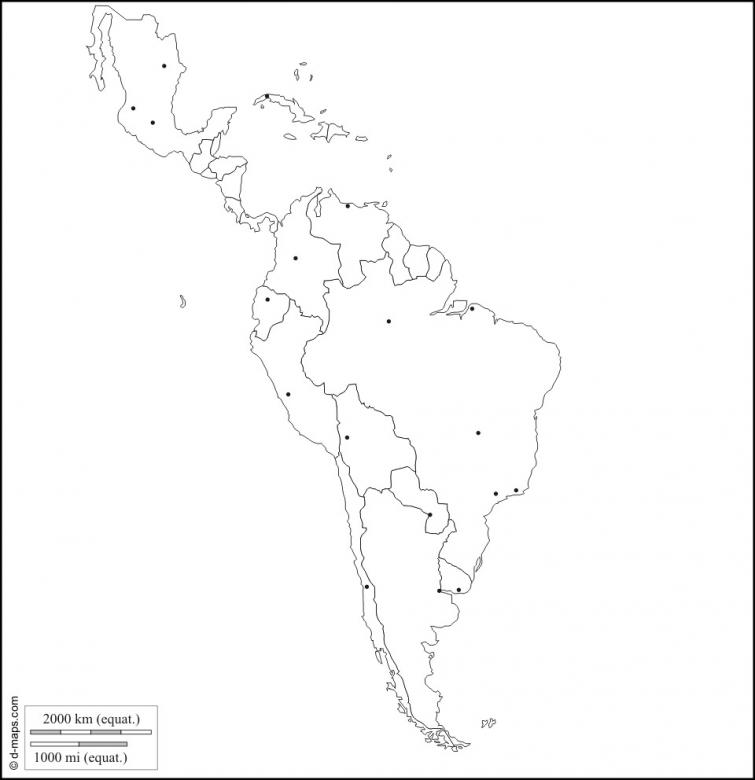 Puzzle Lateinamerika Online-Puzzle