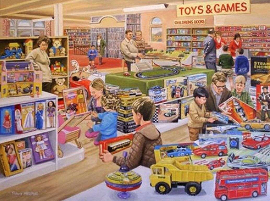 magazin de jucării puzzle online