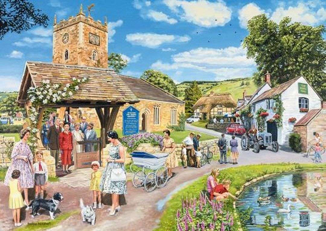 On Sunday after mass jigsaw puzzle online