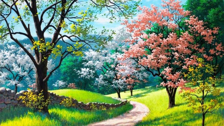 the charms of spring jigsaw puzzle online