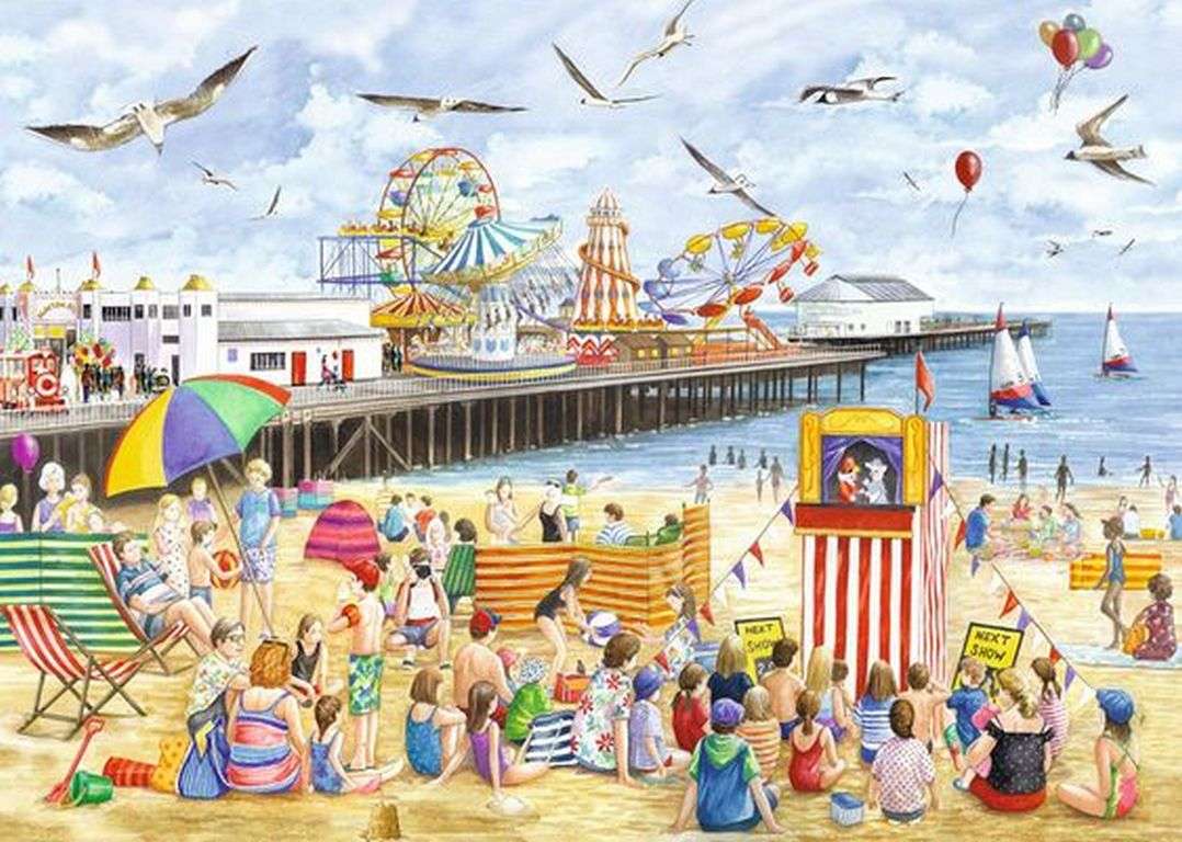 Rest on the beach jigsaw puzzle online