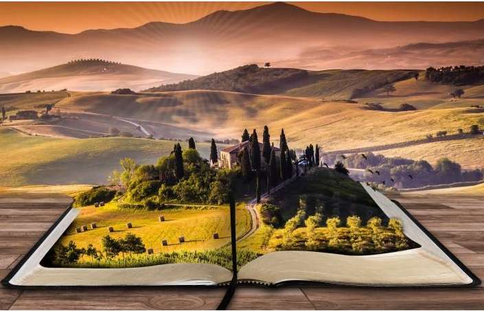 Abstraction-Tuscany. jigsaw puzzle online