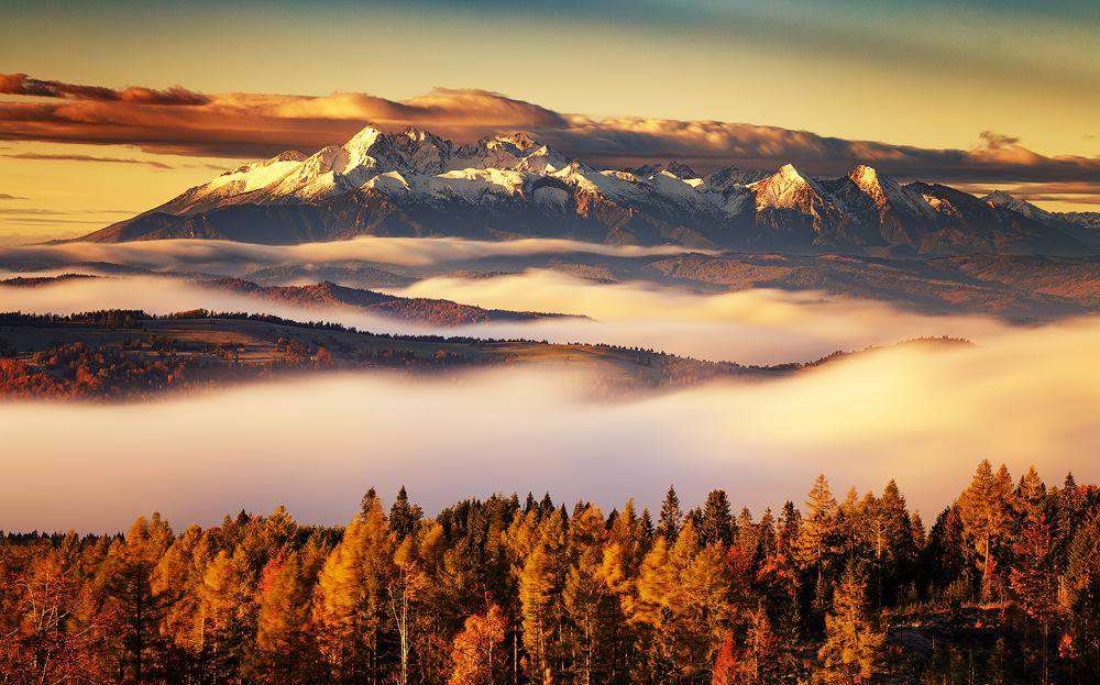 The Tatras in the morning jigsaw puzzle online