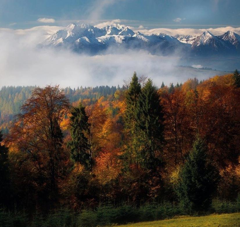 Tatra-Gebirge im Herbst Online-Puzzle