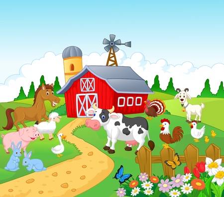 na farmě online puzzle
