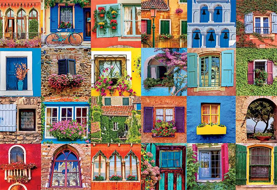 Windows to the world. jigsaw puzzle online