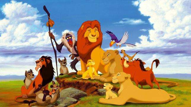 il re leone, un gioco di puzzle puzzle online