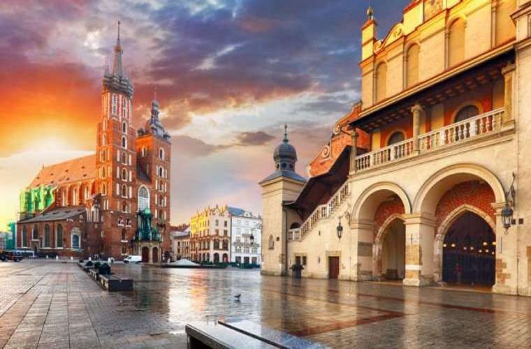 Krakow. Pussel online