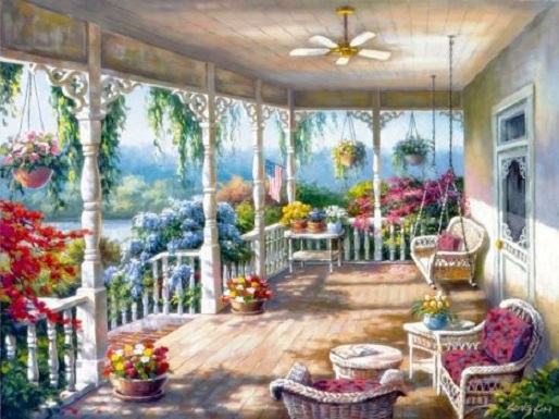 View from the porch. jigsaw puzzle online