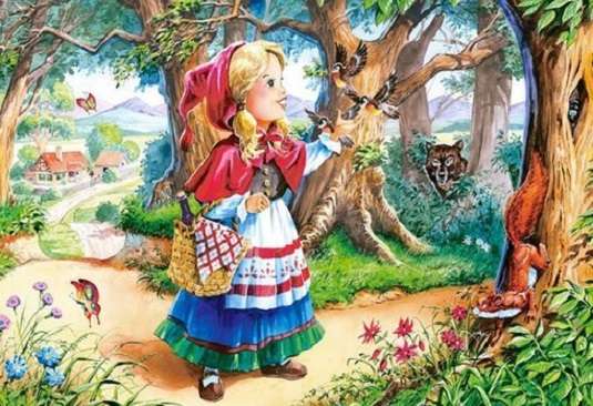 Red Riding Hood. jigsaw puzzle online