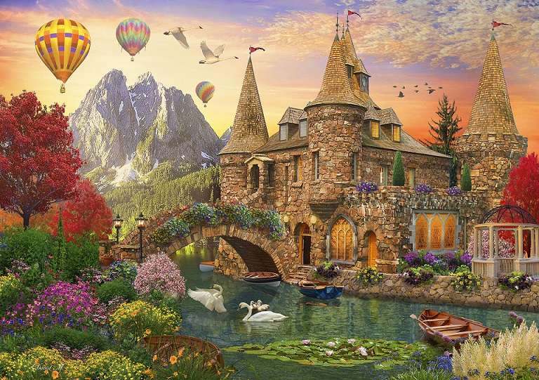 Fairytale landscape. jigsaw puzzle online