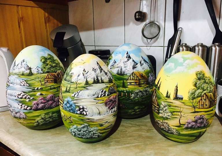Húsvéti tojás. kirakós online